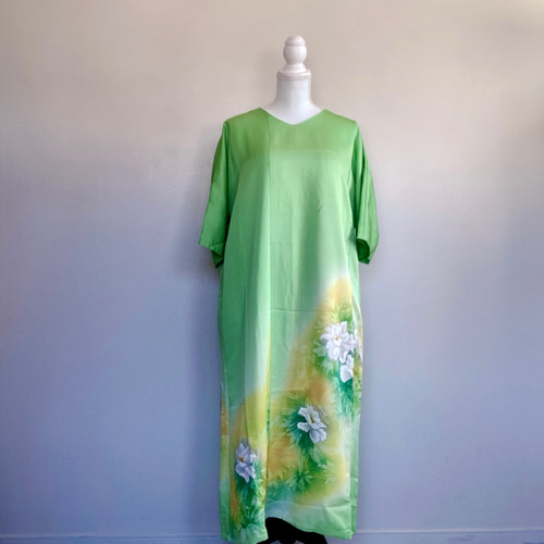 訪問着リメイクドレス：上品,リメイクドレス，着物リメイク