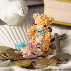 【手作りキット】テディベア～Lucasとゆらゆら木馬～ 5枚目の画像