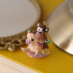 【手作りキット】テディベア～Lucasとゆらゆら木馬～ 6枚目の画像