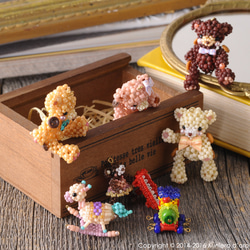 【手作りキット】テディベア～Lucasとゆらゆら木馬～ 12枚目の画像