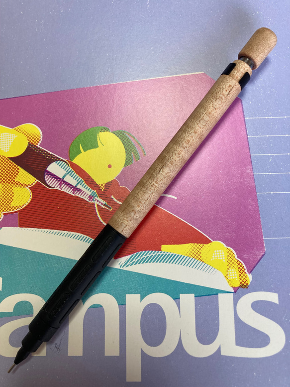 カスタム受注生産　着せ替え杢軸グラフ1000 For Pro 　Wood 5枚目の画像