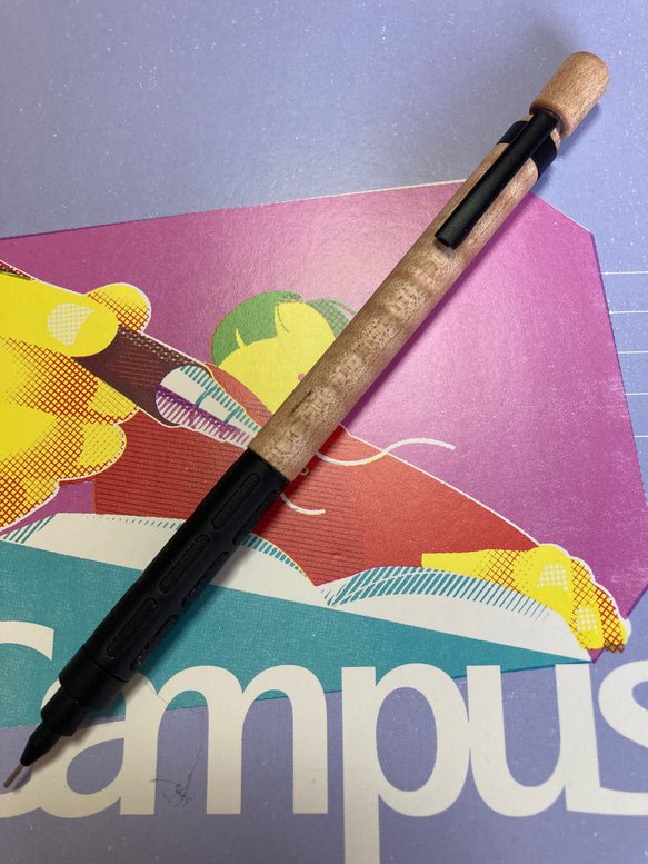 カスタム受注生産　着せ替え杢軸グラフ1000 For Pro 　Wood 4枚目の画像
