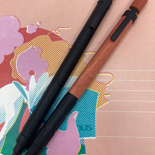 カスタム受注生産 着せ替え杢軸グラフ1000 For Pro Wood ペン・筆記