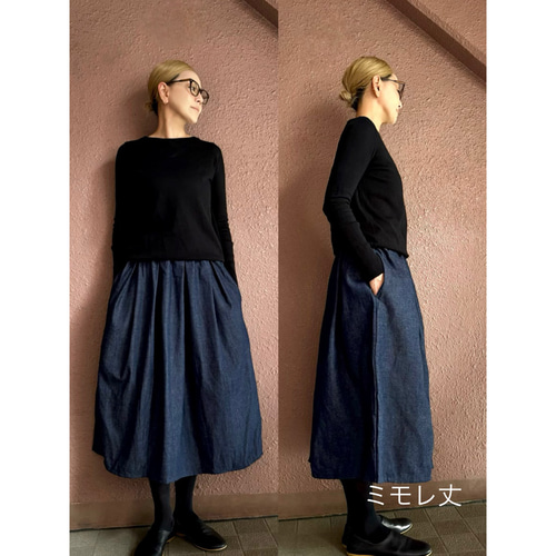 ＊人気作家rataさん＊ふんわり広がる大人フレアスカート＊ RATA❤️スッキリ綺麗な腰回り❣️ふんわり広がる大人のフレアスカート