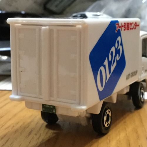 数量限定】トミカトラックナンバープレート(1台分) シール