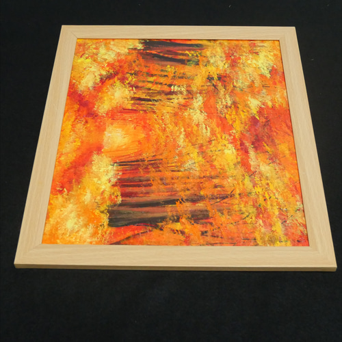 油絵 油彩 油彩画 絵画【秋のトンネル】 絵画 HR 通販 油絵 油彩 油彩画 絵画【秋のトンネル】 絵画 HR 通販