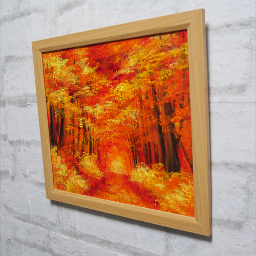 油絵 油彩 油彩画 絵 絵画【秋のトンネル】 油絵 油彩 油彩画 絵画【秋のトンネル】 絵画 HR 通販