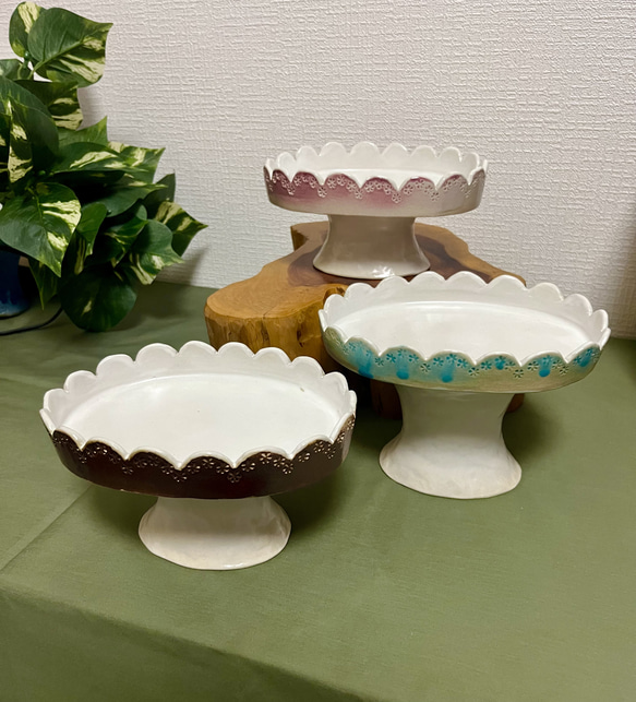 超レア！！十場あすか フルーツコンポート皿 ケーキ皿 超レア！！十場