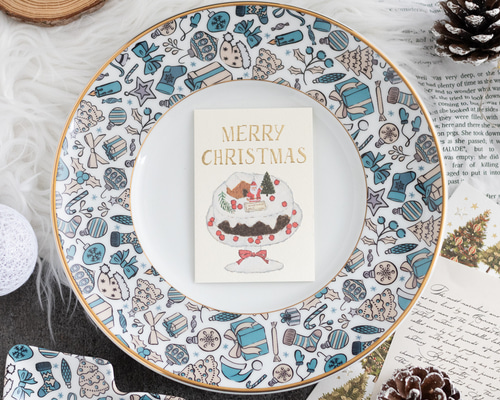 新品、大皿28センチ【 WORCESTER】クリスマスプレート 新品、大皿28センチ【ROYAL WORCESTER】クリスマスプレート プレート