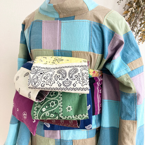 パッチワーク着物(カラフル) 着物 みーる/Mielmir 通販 18339859