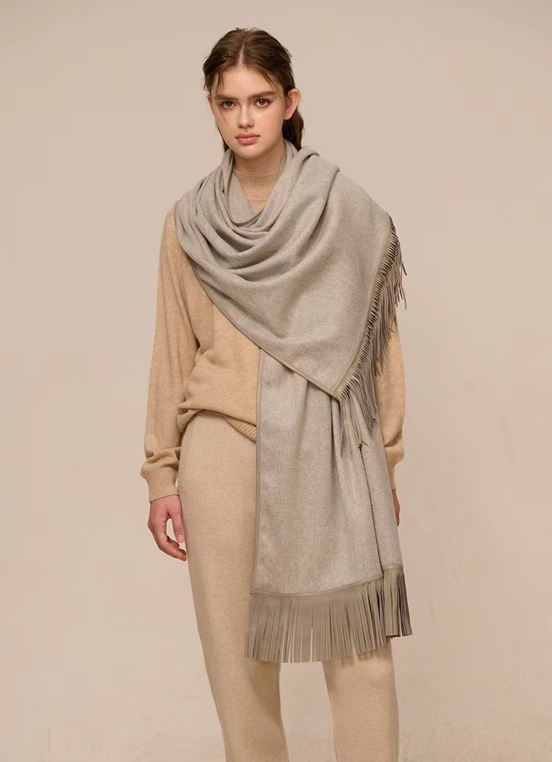 スヌード冬 ネックウォーマー スヌード マフラー ストール カシミヤ100% ヤギ革 を厚くする 内モンゴル製