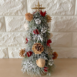 訳あり商品〜北欧風ミニクリスマスツリー【FD054】 アートフラワー