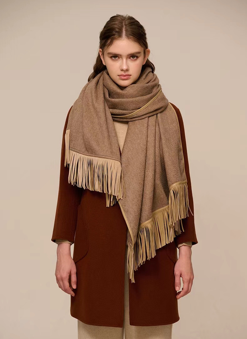 スヌード冬 ネックウォーマー スヌード マフラー ストール カシミヤ100% ヤギ革 を厚くする 内モンゴル製