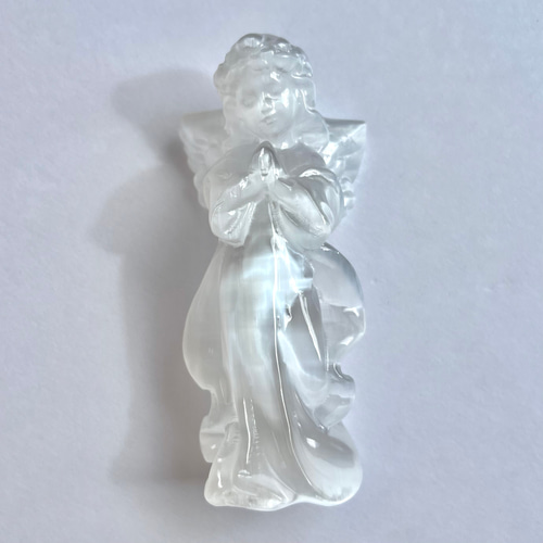 セレナイト エンジェル 天然石 はな's works 通販 18340023｜Creema