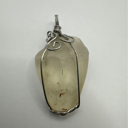 ブルー エンジェルフェザーインフローライト ペントップ シルバー925