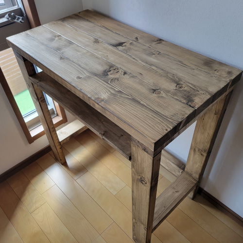 180×45カウンターテーブル ウォールナットワックス仕上げ