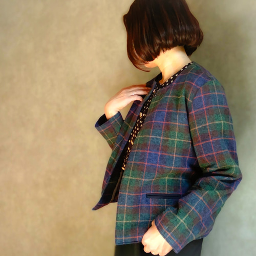 ARCHIVIO チェック柄ジャケット2024モデル ARCHIVIO チェック柄ジャケット2024モデル