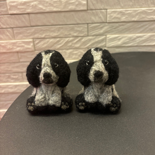 受注生産] アメリカンコッカースパニエル 羊毛フェルト 羊毛フェルト