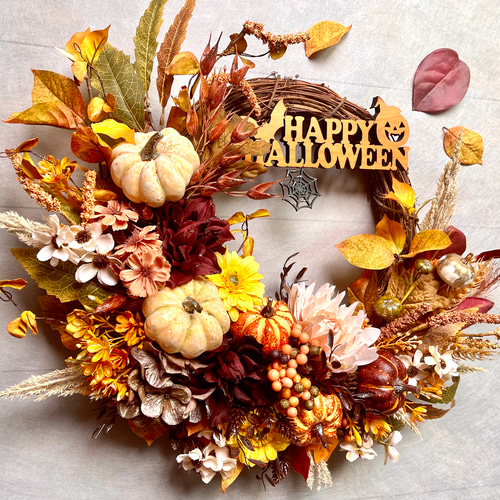 ★ハロウィンリース他★2024★ ☆ハロウィンリース／他☆2024☆専用☆ ハロウィンリース 直径約