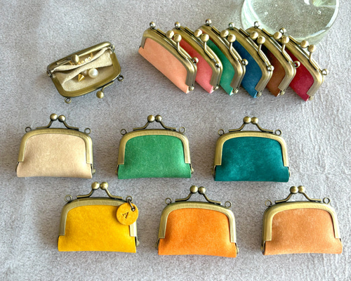 ✨極美品✨ Cartier ミニ財布 サファイア ガマ口 レター型 手紙
