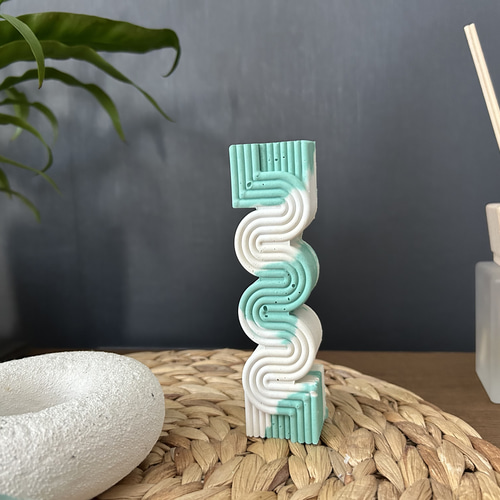 夏の感謝祭セール☆》1点限定販売☆インテリア雑貨 セメントオブジェ