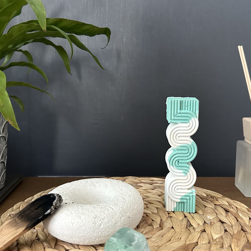 夏の感謝祭セール☆》1点限定販売☆インテリア雑貨 セメントオブジェ