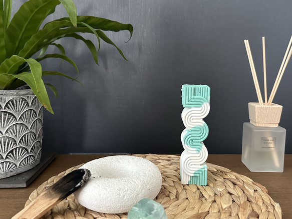 夏の感謝祭セール☆》1点限定販売☆インテリア雑貨 セメントオブジェ