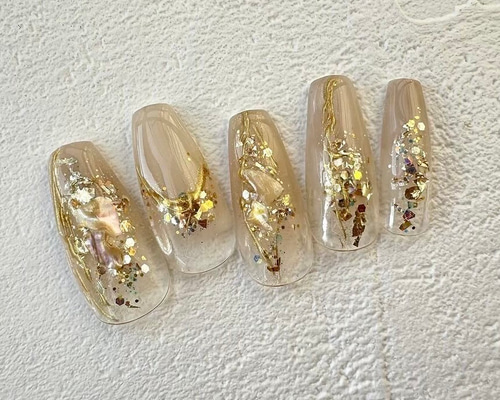 既存サイズのみ】(2~3日発送）ニュアンスホログラムネイル