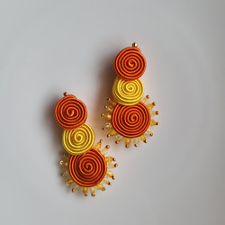 ソウタシエ ヘアアクセサリー コーム グリーン ピアス（フック