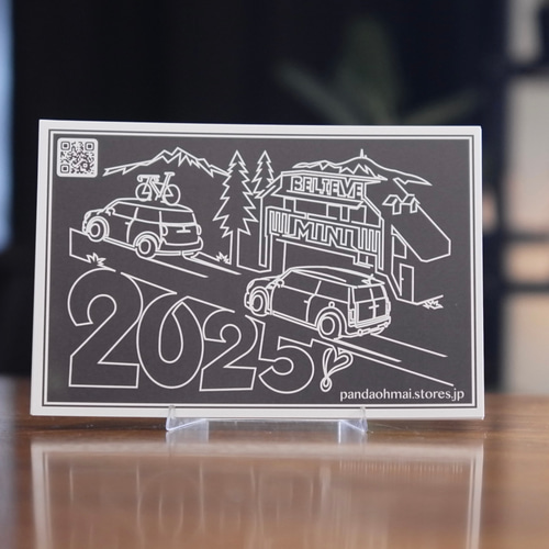 2025年 卓上カレンダー 世界を旅するBMW MINI ミニクーパー Part