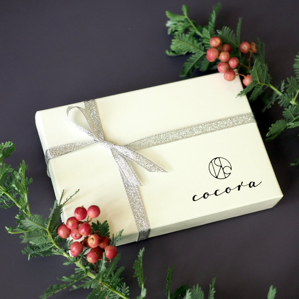 Creema限定新春福袋〈竹〉プチトリニティネックレス&ピアス/イヤリングセット ピンクゴールド  N146 20枚目の画像