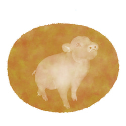 どうぶつイラストカレンダー 壁掛け 2025 どうぶつシール付き 20枚目の画像