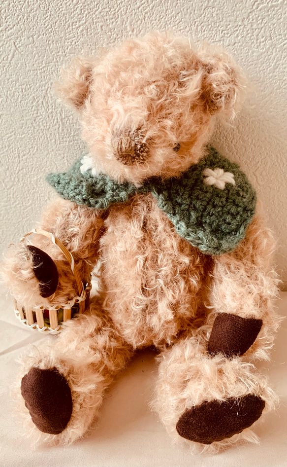ハンドメイド　テディベア　ケープちゃん ハンドメイド テディベア ケープちゃん 使いこなそ