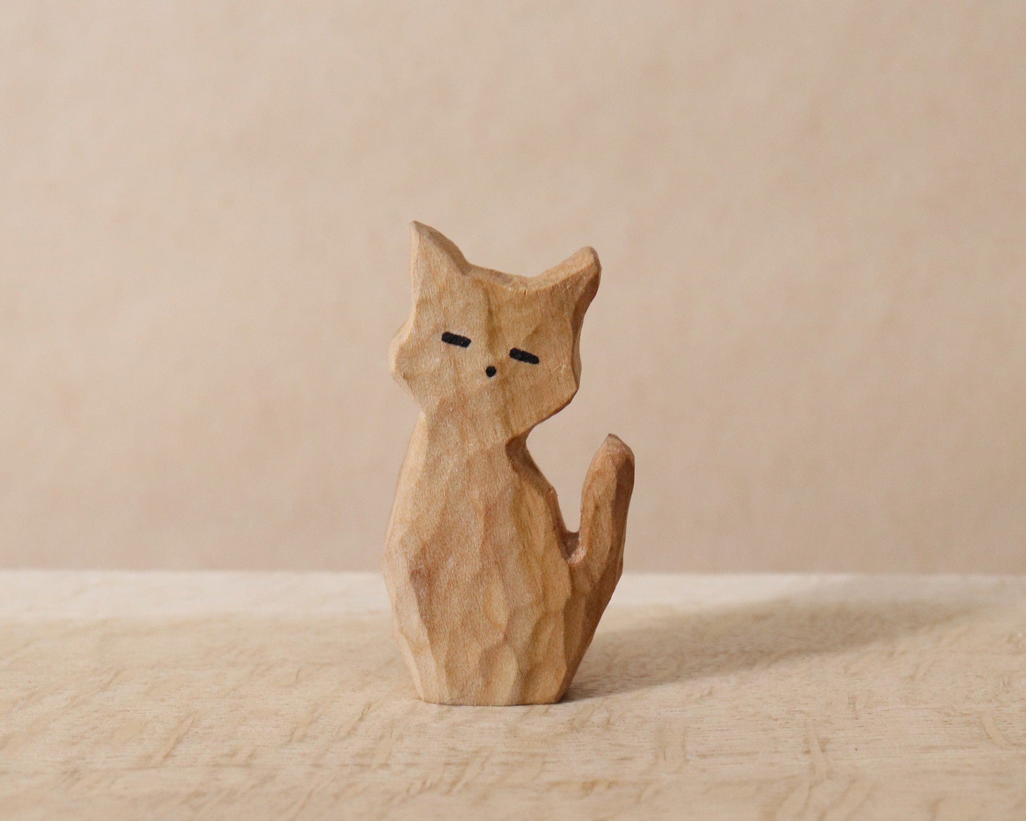 木彫り 阿弥陀猫（大） 猫仏2402 彫刻 仏屋さかい 通販 17886734