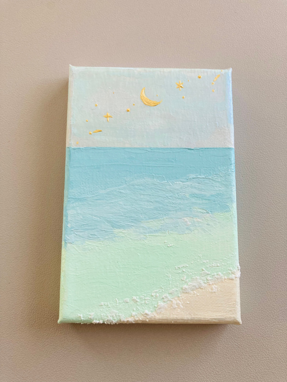 crystal clear sea 絵画 Cotonoha_art 通販 18342209｜Creema