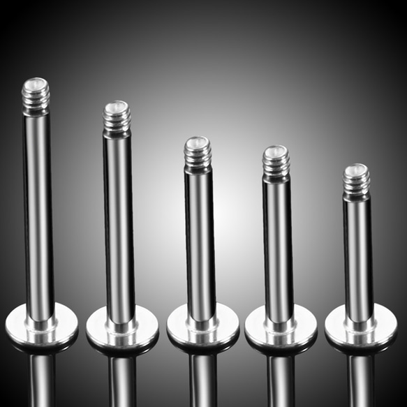 【PICCLLET ダイヤモンドパーツ/PT 16G 7mmラブレットスタッド】 PICCLLET ダイヤモンドパーツ/PT 16G 7mmラブレットスタッド】