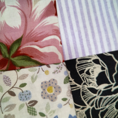 パッチワーク風コースター＊5枚セット その他キッチン小物 そら♪の