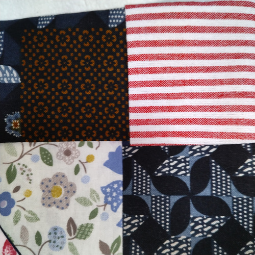 パッチワーク風コースター＊5枚セット その他キッチン小物 そら♪の