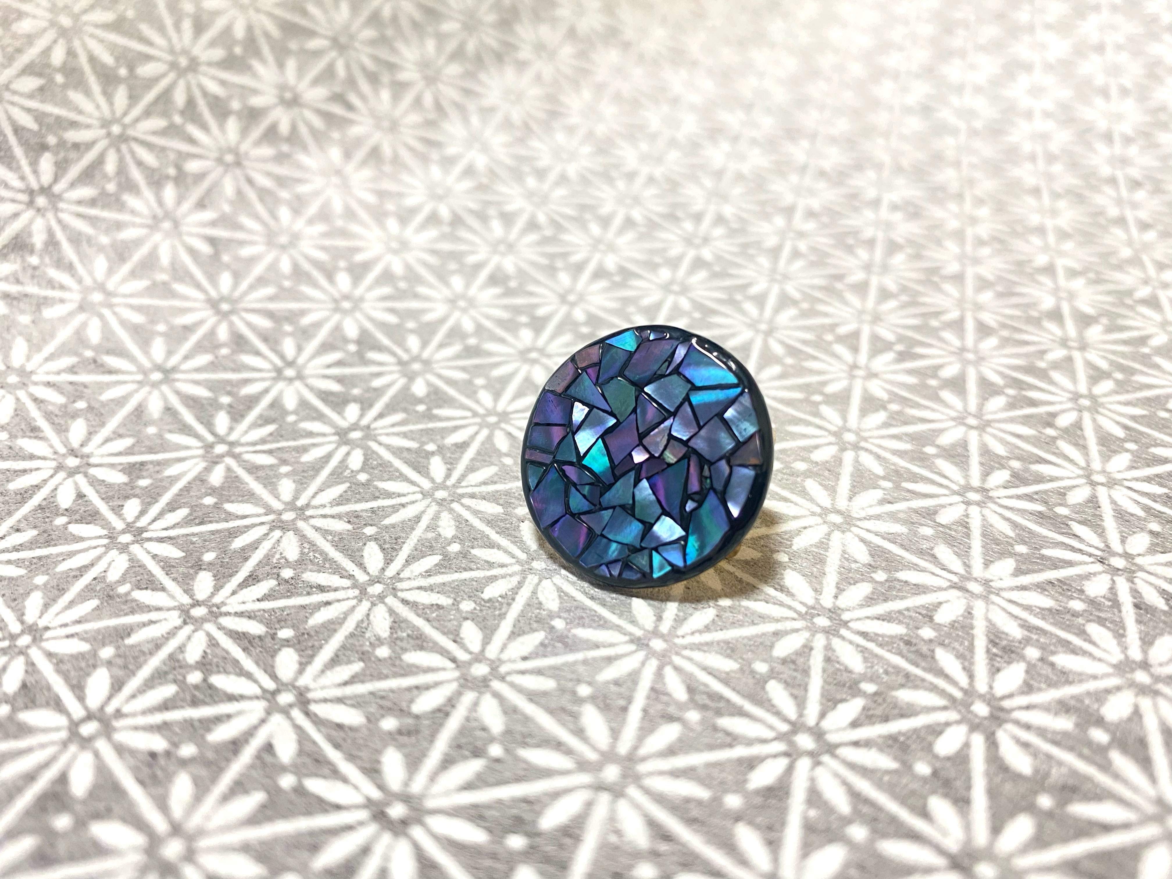 白蝶貝の帯留め 漆と白蝶貝の帯留め その他アクセサリー sera sera 通販