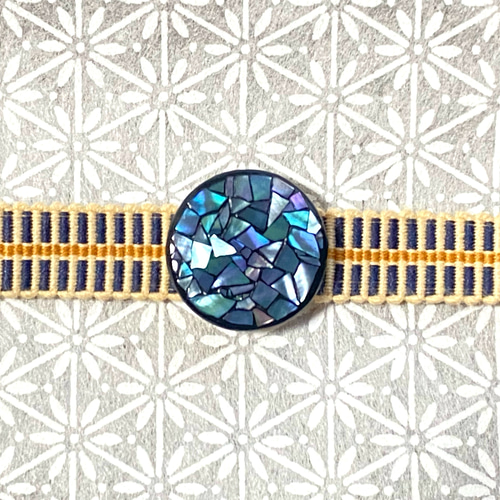 漆と白蝶貝の帯留め その他アクセサリー sera sera 通販