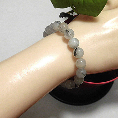 ⭐︎【天然】タイチンルチルクオーツ ブレスレット 10.1mm