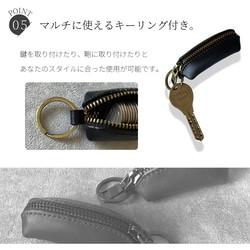 【再販】コインケース 革 メンズ レディース 小銭入れ 財布 小さい財布 レザー ミニ財布 皮 本革 本皮 牛革 牛皮 6枚目の画像