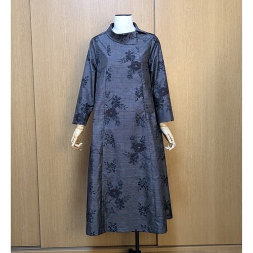 大島紬と紗のワンピース 8453480626b0a1ef7ca9cb9c26b97f