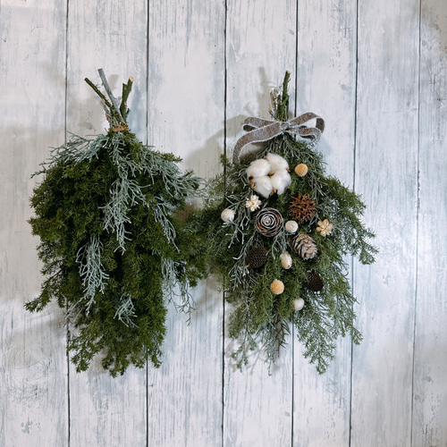 クリスマススワッグキット 33cm ハンドメイドキット 手作りキット