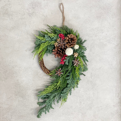 予約販売】12月～ フレッシュリース✳︎santa / クリスマス