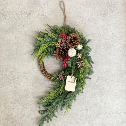予約販売】12月～ フレッシュリース✳︎santa / クリスマス