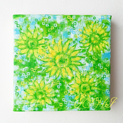 油彩画　金木犀 金木犀 水彩画 原画 - メルカリ