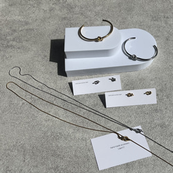 結び目デザイン　サージカルステンレス　バングル　ニッケルフリー　ひねり　k18コーティング　金属アレルギー対応　高品質 9枚目の画像