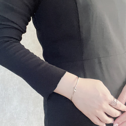 結び目デザイン　サージカルステンレス　バングル　ニッケルフリー　ひねり　k18コーティング　金属アレルギー対応　高品質 12枚目の画像