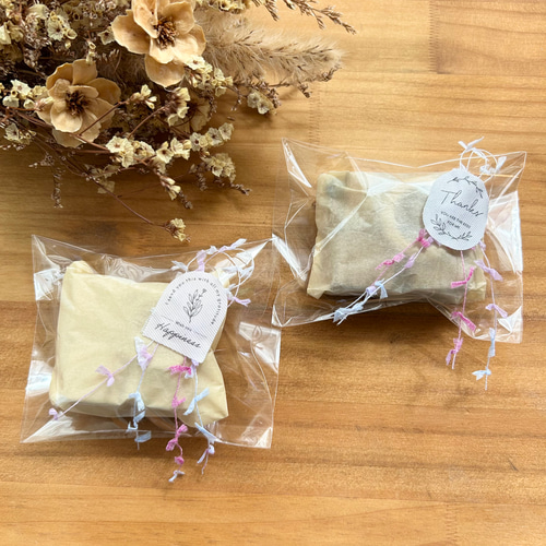ひのきのキューブ＊オーナメント(クリスタルビーズとウッド